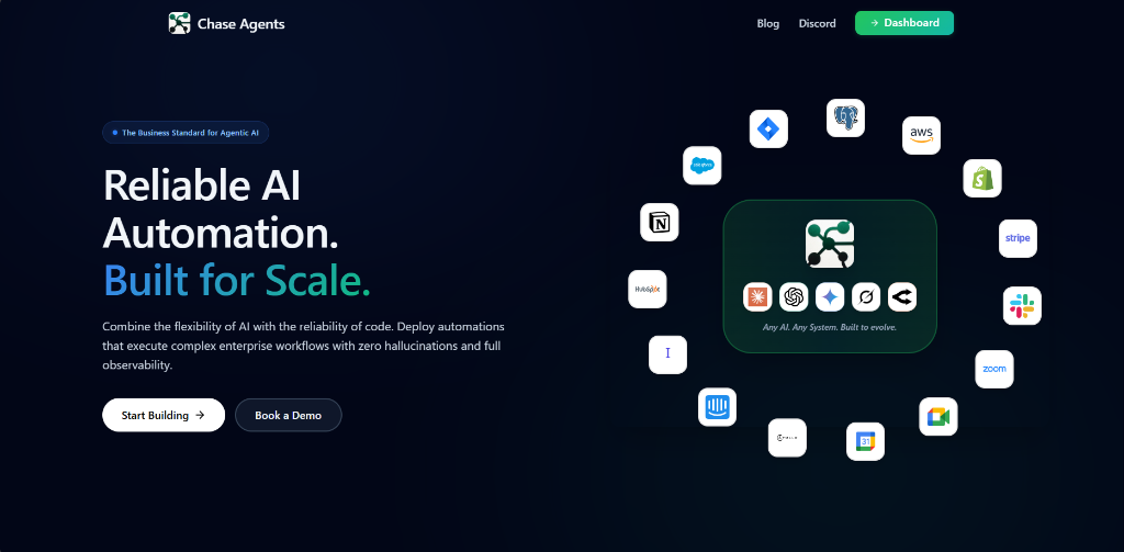 Chase Agents automation platform